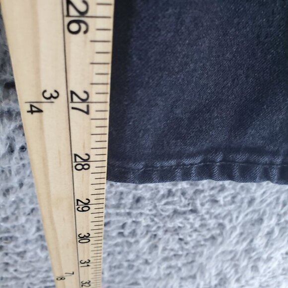 Old Navy Jeans Women’s Size 8 Long Black Rockstar Super Skinny Stretch Denim - Picture 7 of 12